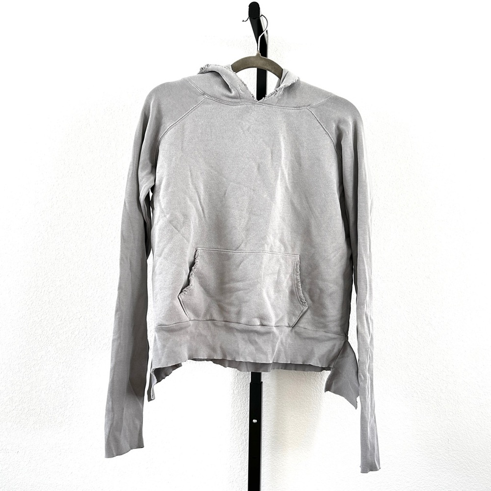 Frank & Eileen tee lab Triple Fleece Hoodie in Gray, Size M, New with Defects
